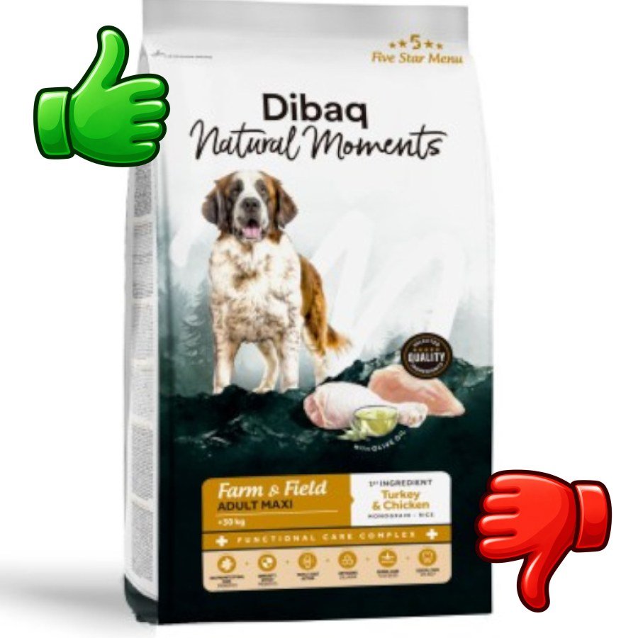 Dibaq Natural Moments Pienso Adult Maxi Pavo y Pollo para perro