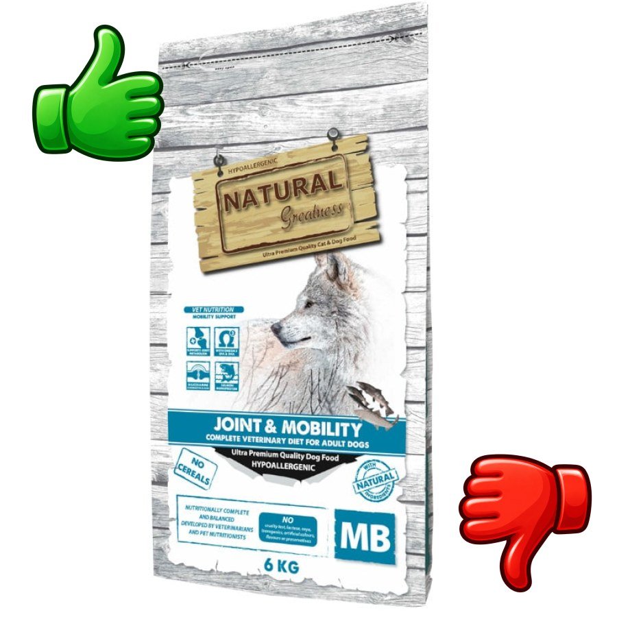 Natural Greatness Joint & Mobility Salmón Pienso Hipoalergénico para perros
