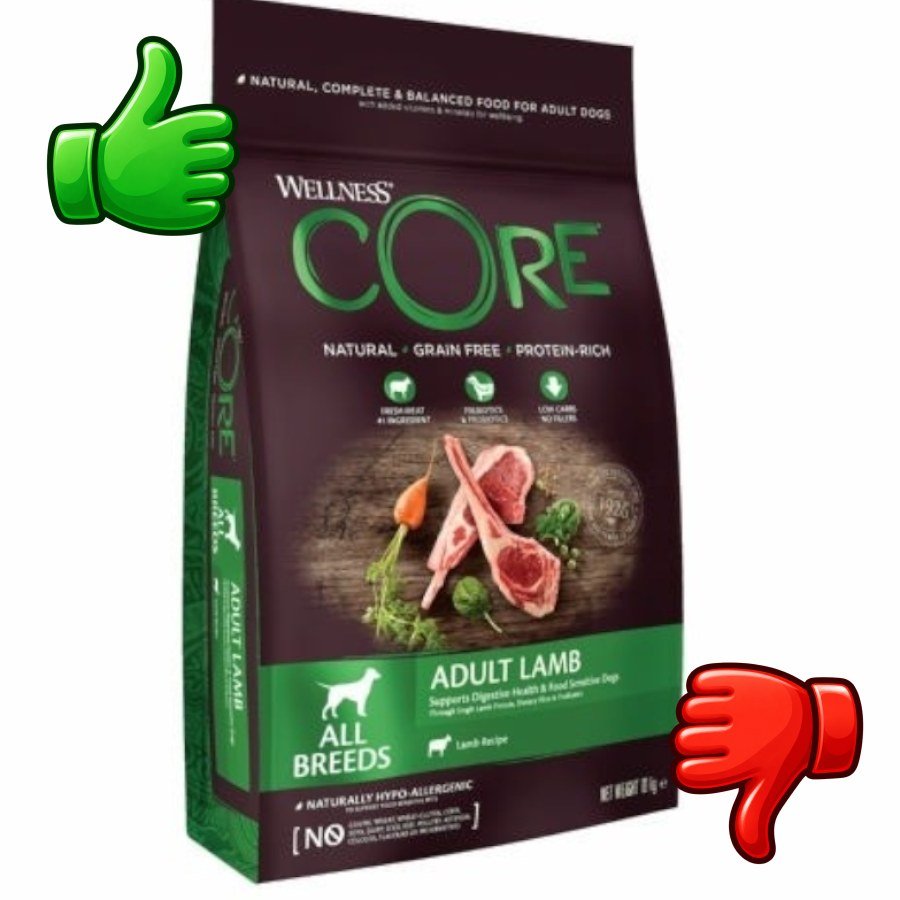 Wellness Core Adult Cordero pienso para perros