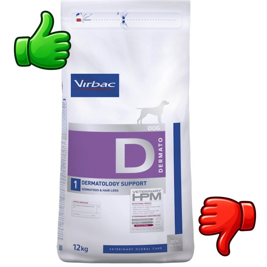 Virbac Dermatology Support HPM Pienso para perros