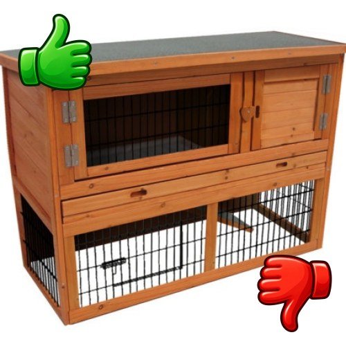 Flamingo Loft Conejera con Pisos