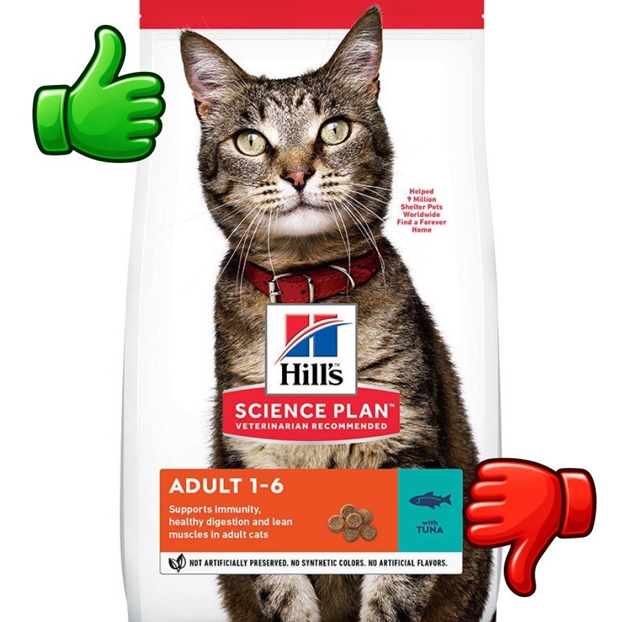 Hills Science Plan Adult Atún pienso para gatos