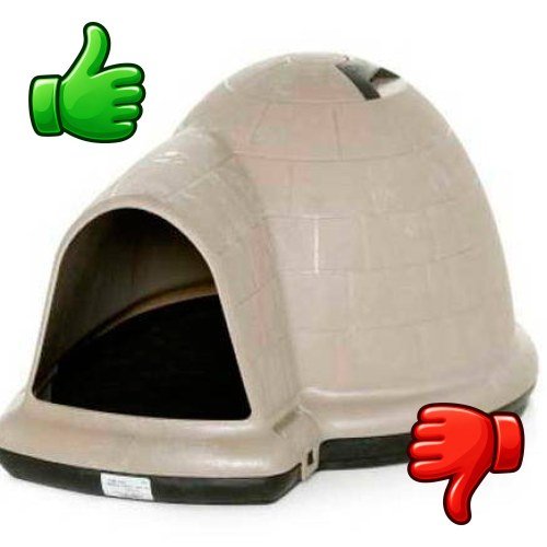 Petmate Índigo Casa Iglú para perros