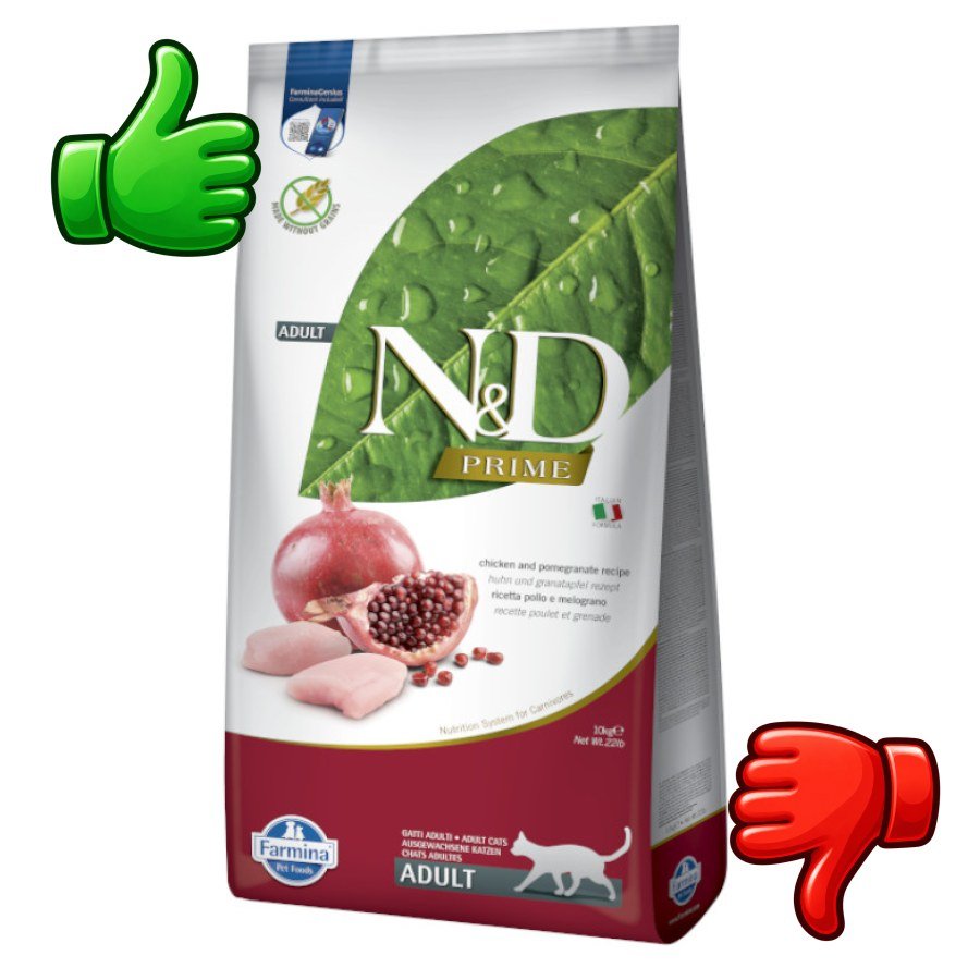 Farmina N&D Prime Adult Pienso Pollo y Granada para gatos