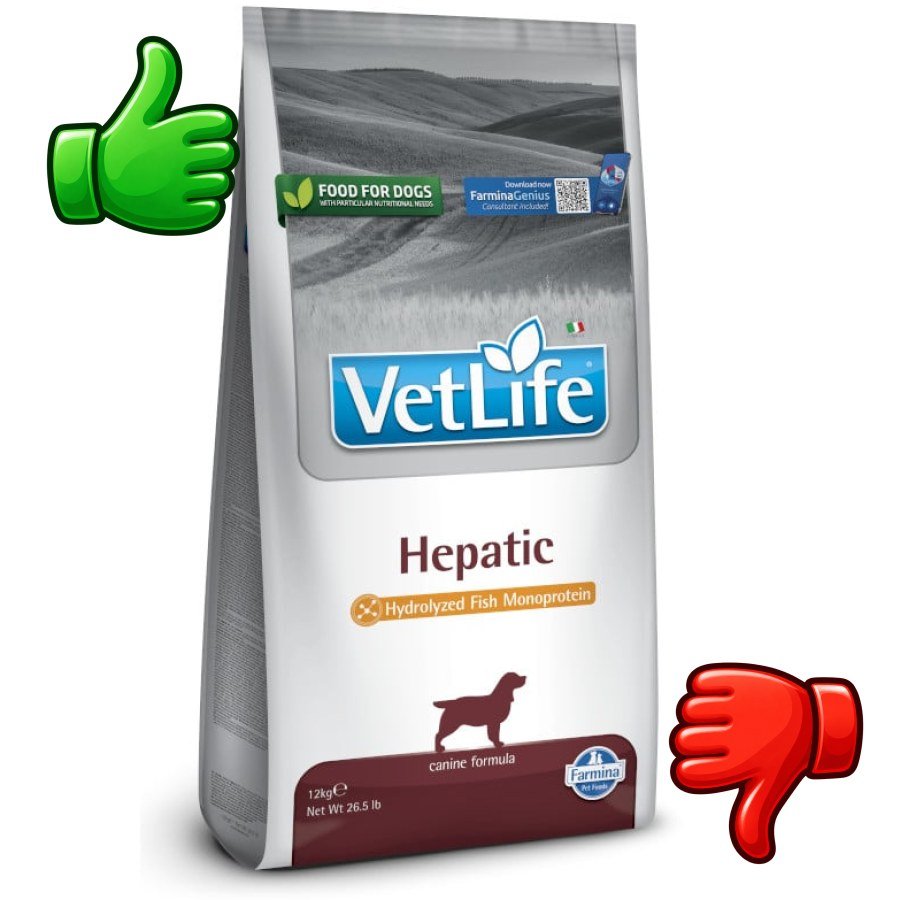 Farmina Vetlife Hepatic Monoproteico Pienso Pescado para perros