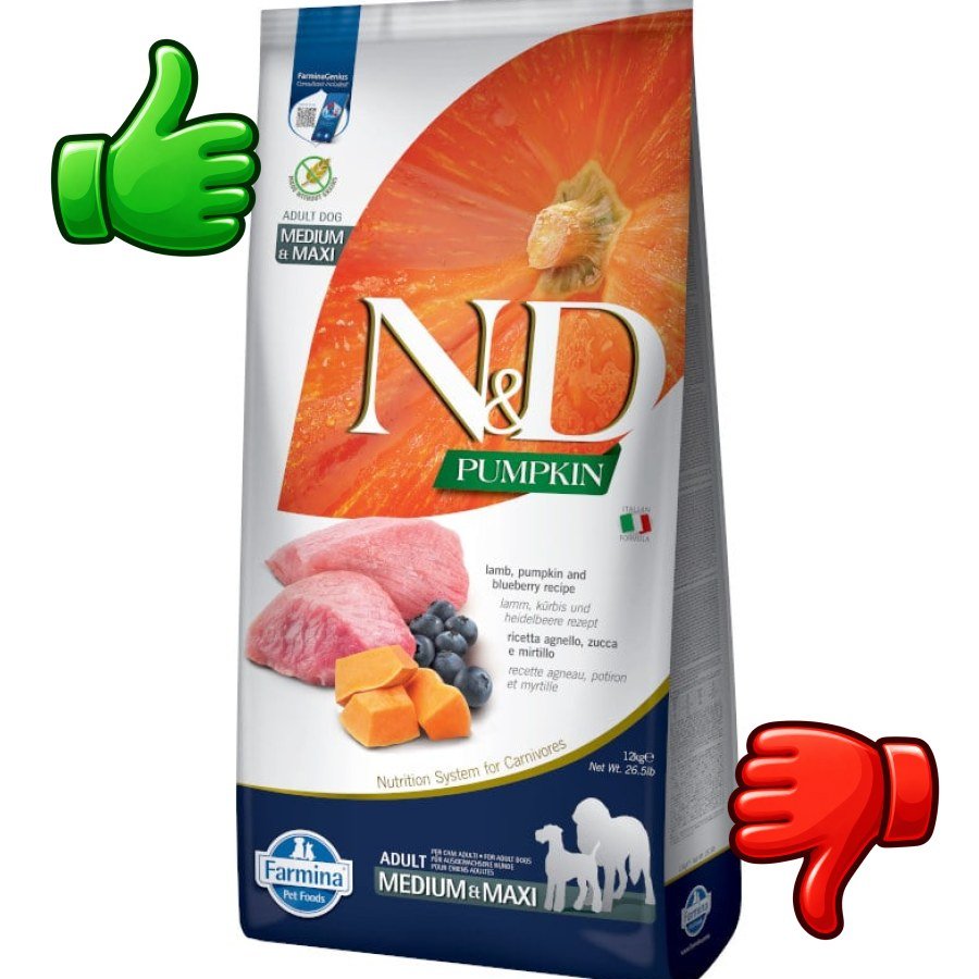 Farmina N&D Cordero Calabaza y Arándanos pienso para perros