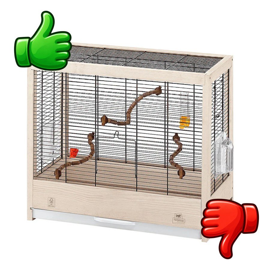 Ferplast Giulietta 4 Jaula para pájaros