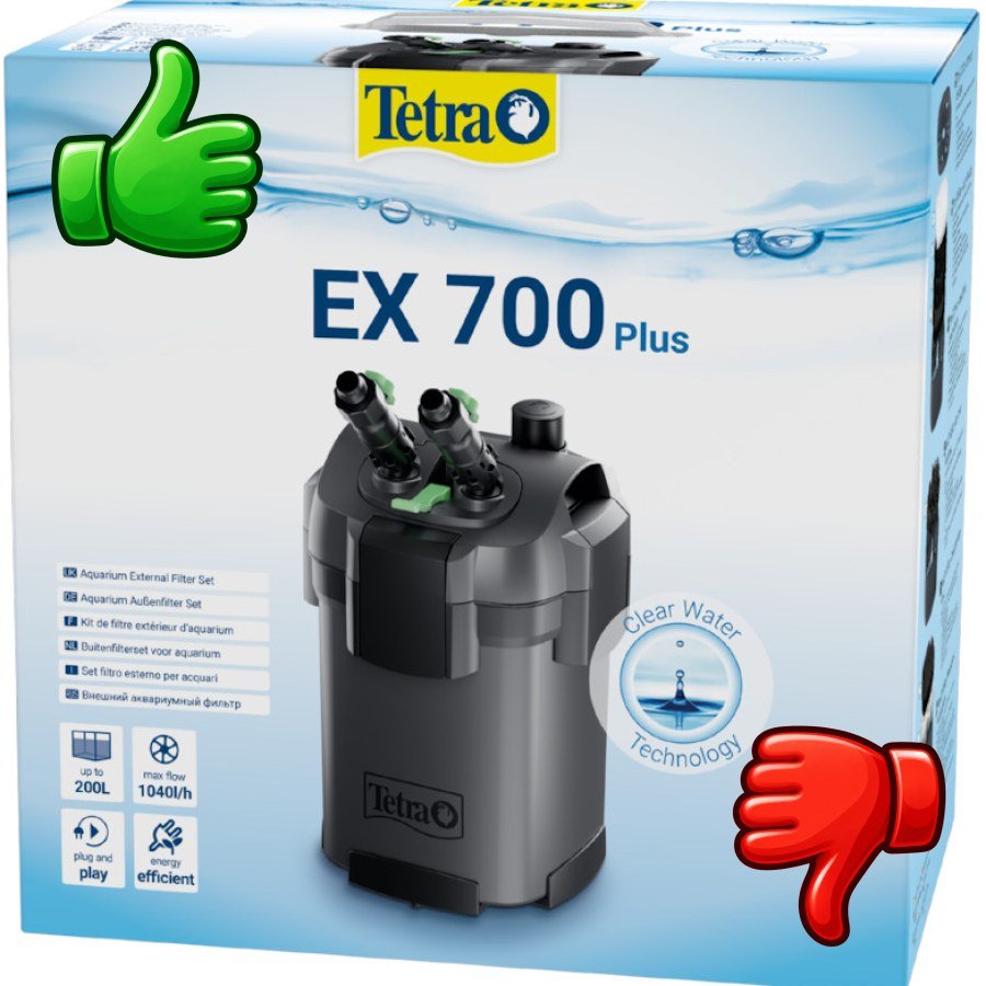 Tetra EX 700 Plus Filtro Externo para acuarios
