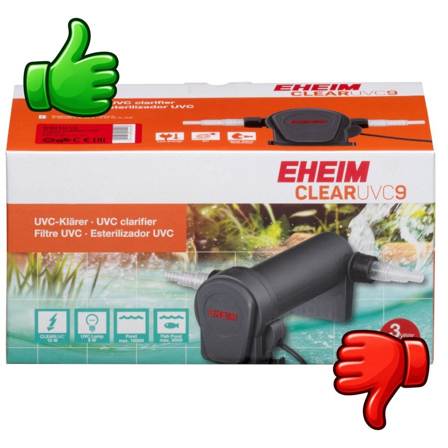 Eheim Clear UVC Esterilizador UV para estanques