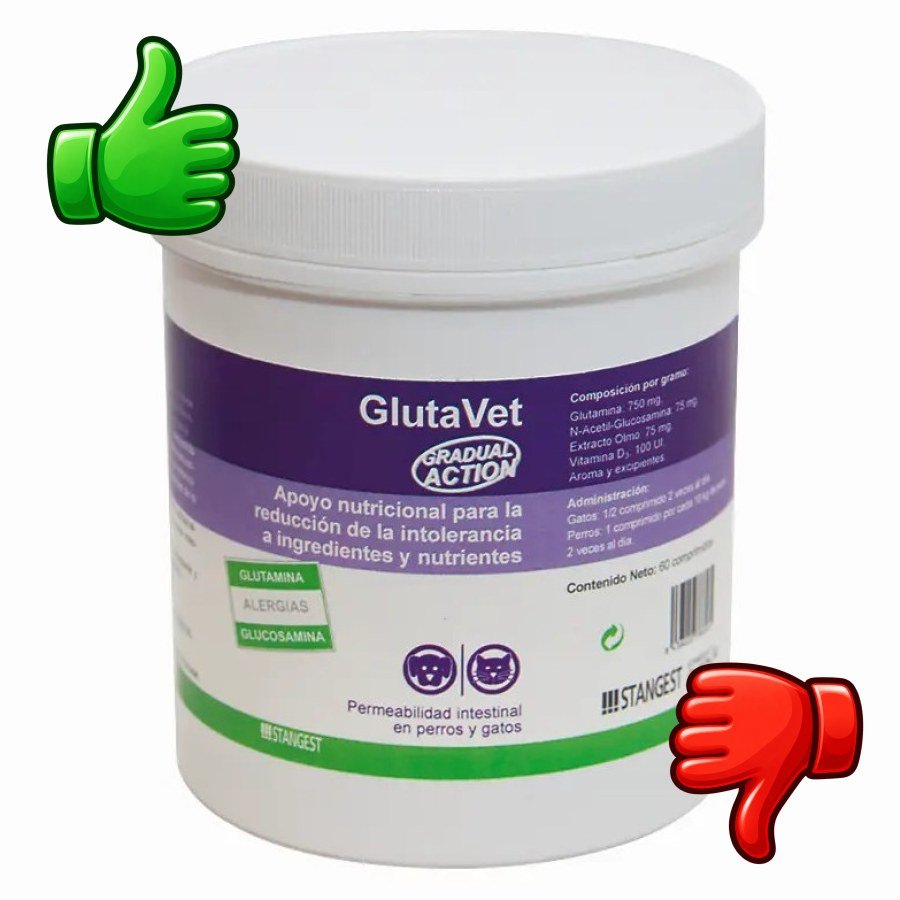 Stangest Glutavet salud digestiva para perros y gatos