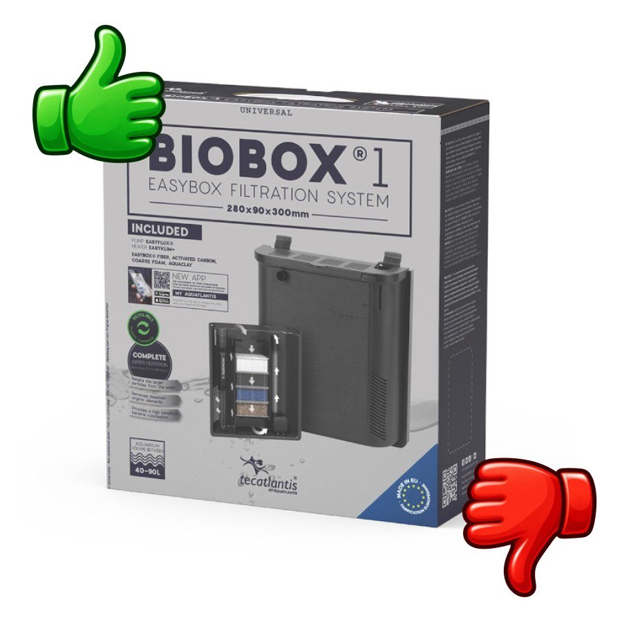 Aquatlantis Biobox 1 Filtro para acuarios
