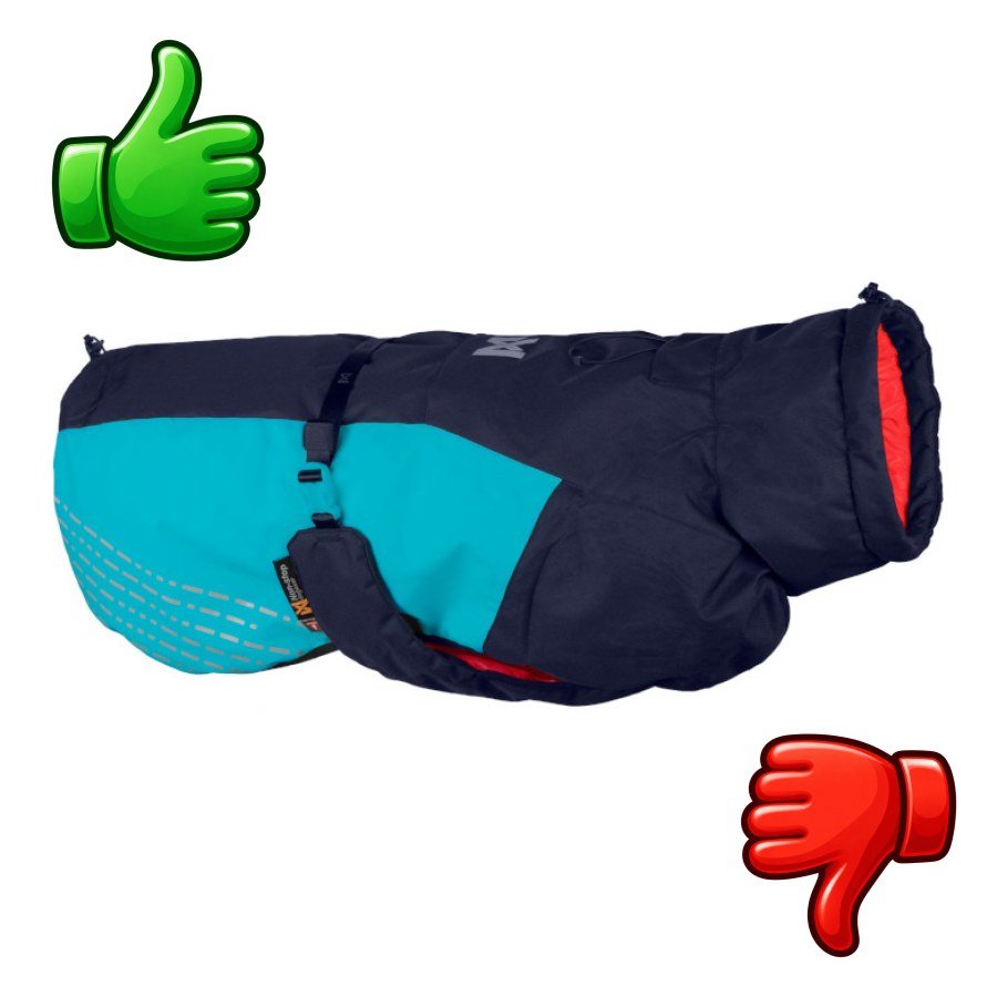 Non-stop dogwear Glacier 2.0 Chaqueta Azul para perros