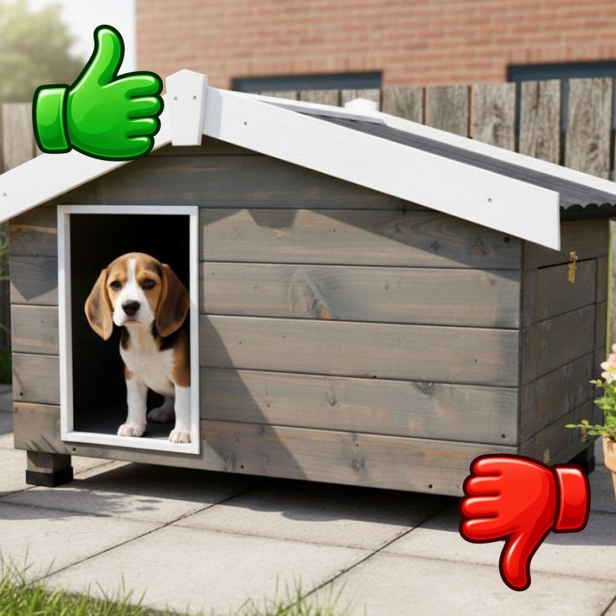 TK-Pet Mountain Caseta de Madera Gris para perros