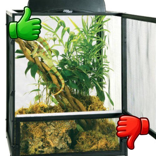Zoo Med ReptiBreeze terrario de malla metálica