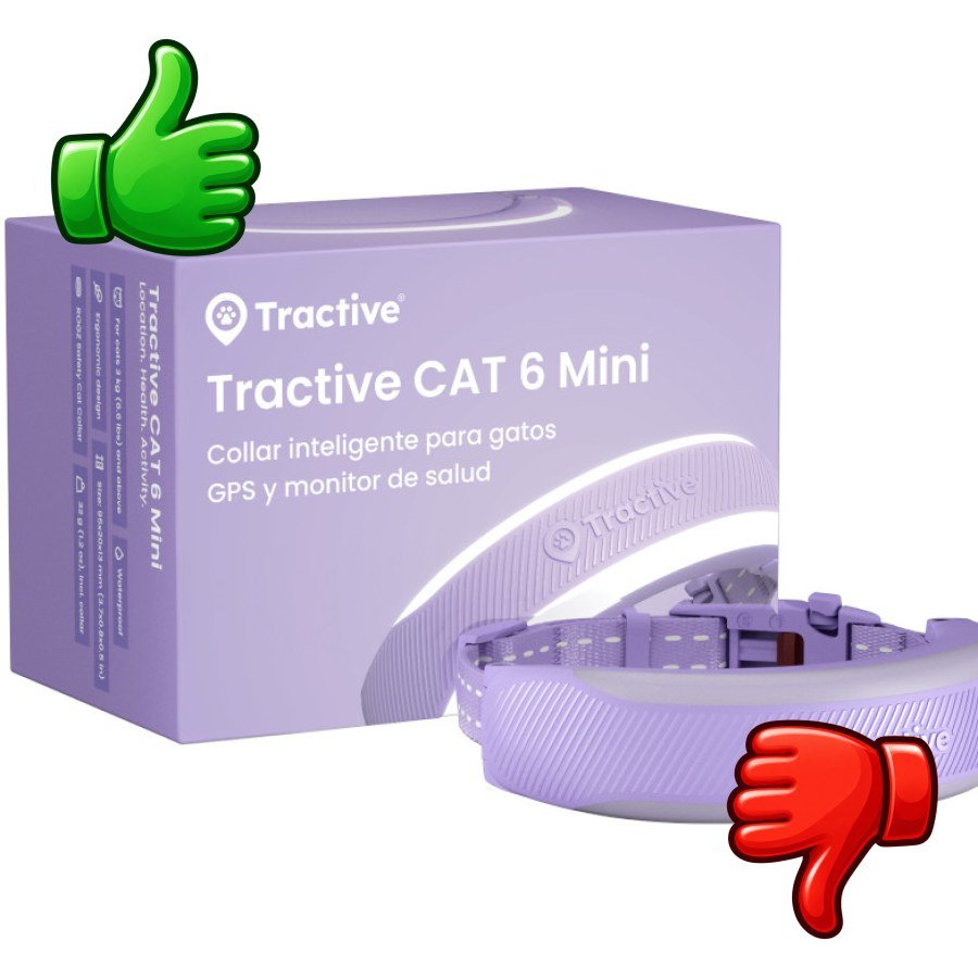 Tractive Cat 6 Mini Lavanda GPS para gatos