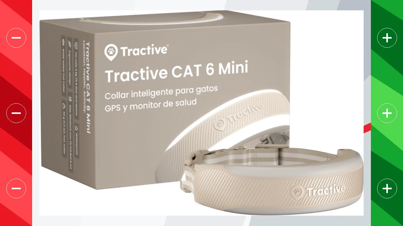 Tractive Cat 6 Mini Marrón GPS para gatos