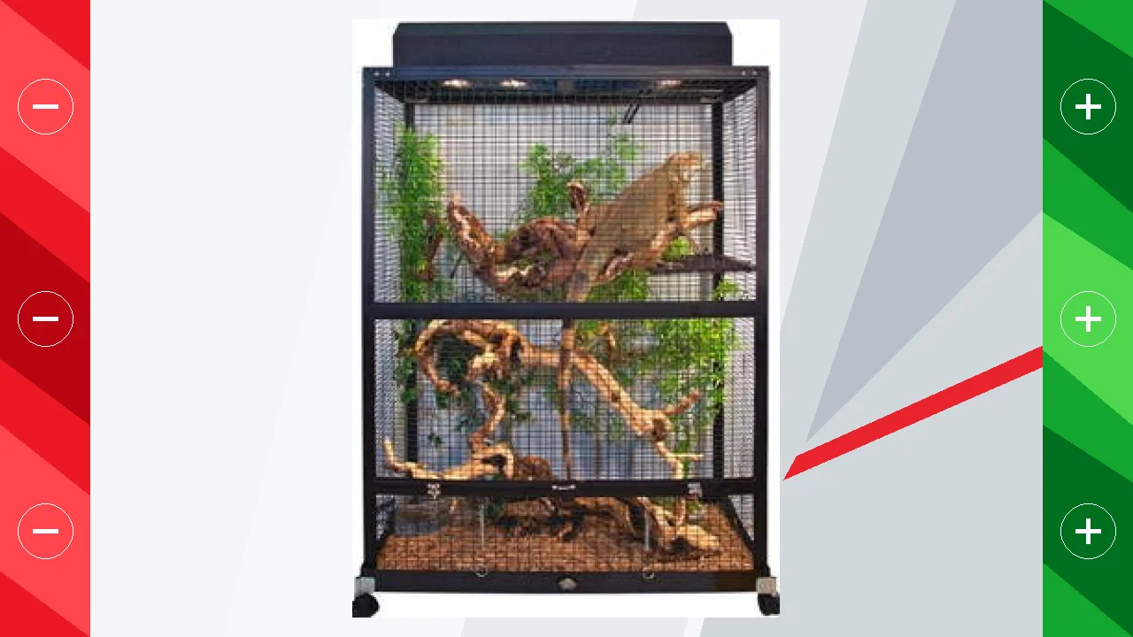 Zoo Med ReptiBreeze IguanArium terrario móvil