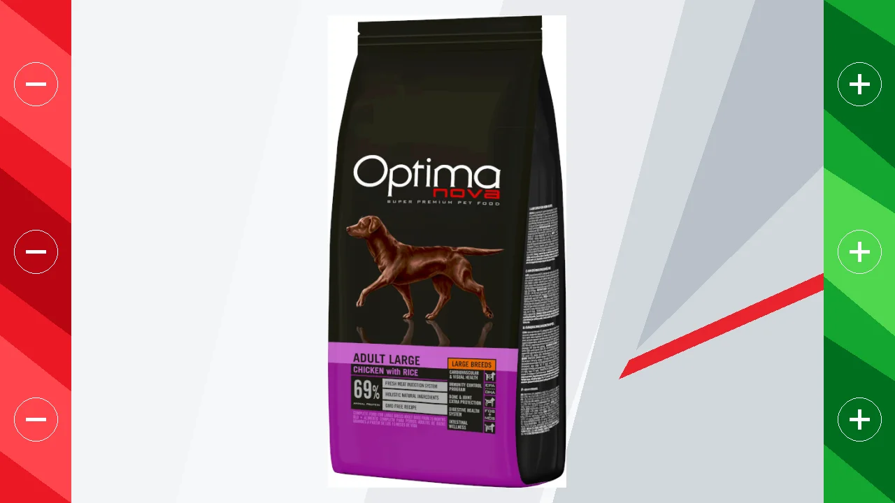 Optima Nova Adult Large Pollo pienso para perros
