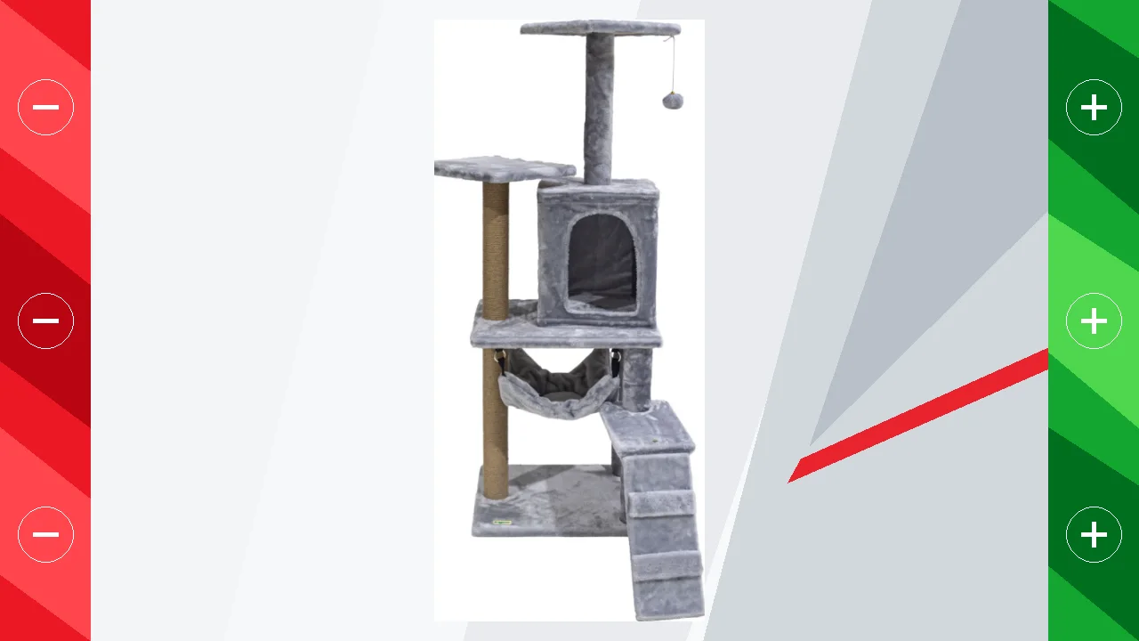Freedog Rascador Lushlounge Gris para gatos