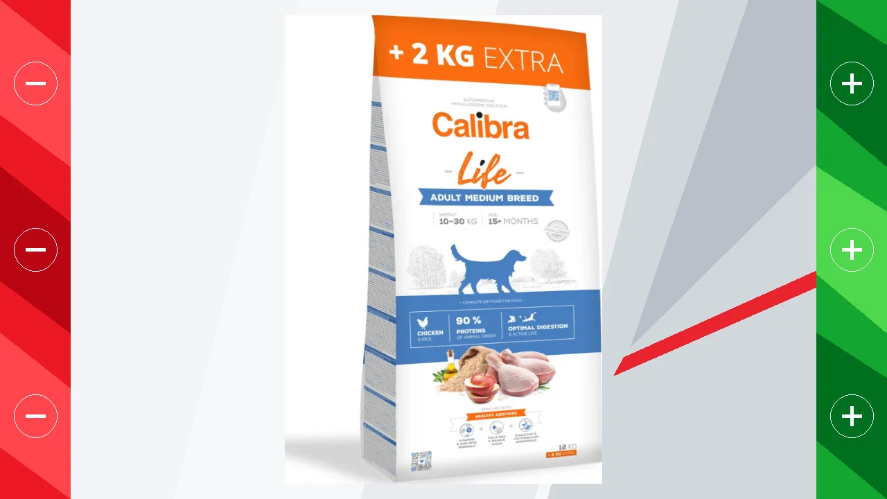 Calibra Life Adult Medium Pienso Pollo para perros medianos