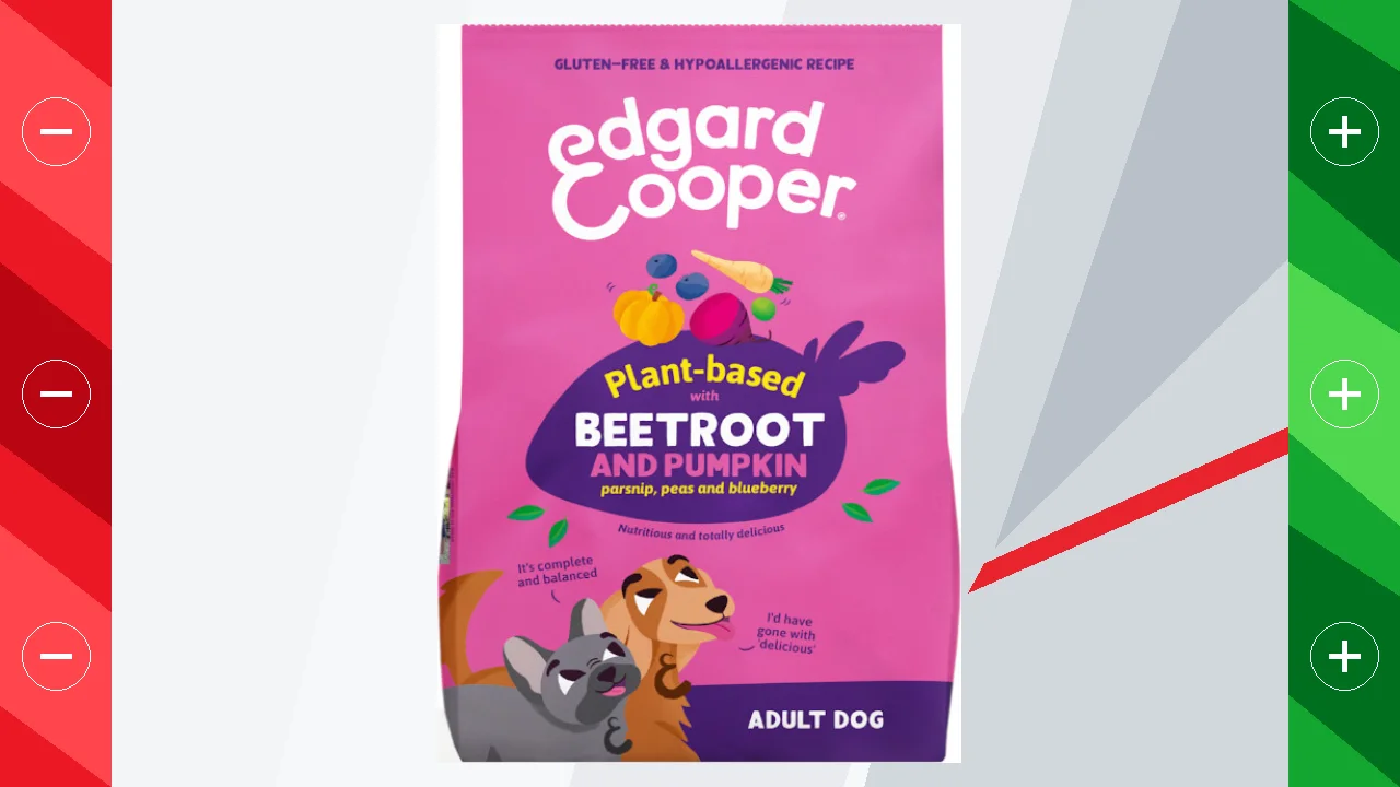 Edgard & Cooper Remolacha y Calabaza pienso para perros