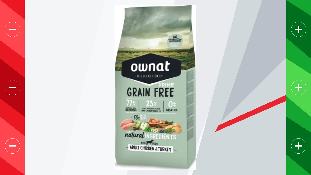 Ownat Grain Free Adult Pollo y Pavo pienso para perros